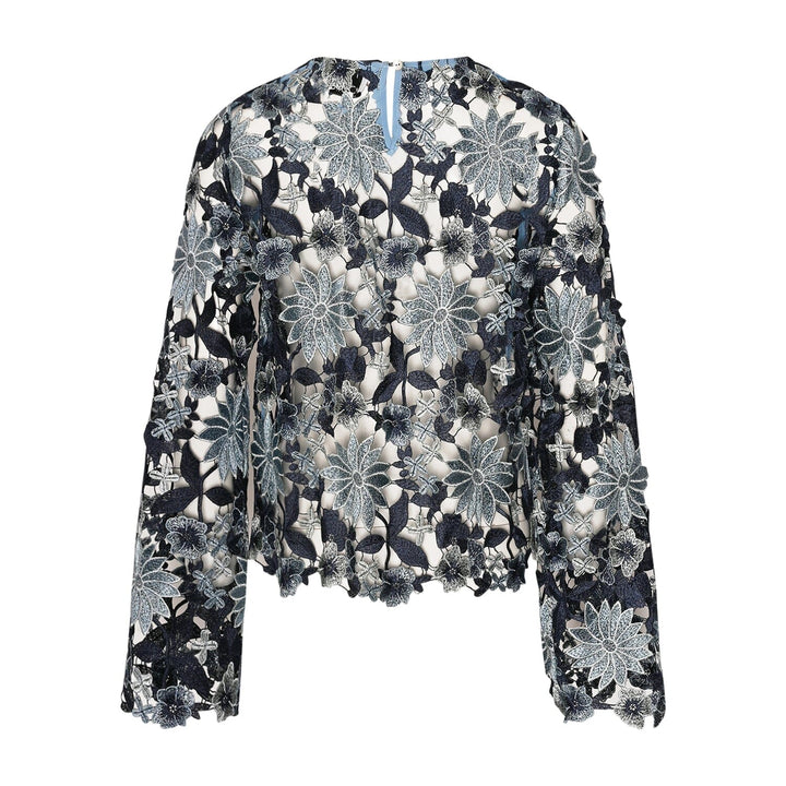 Noella - Kezzie Blouse - 1292 Dark Blue Mix