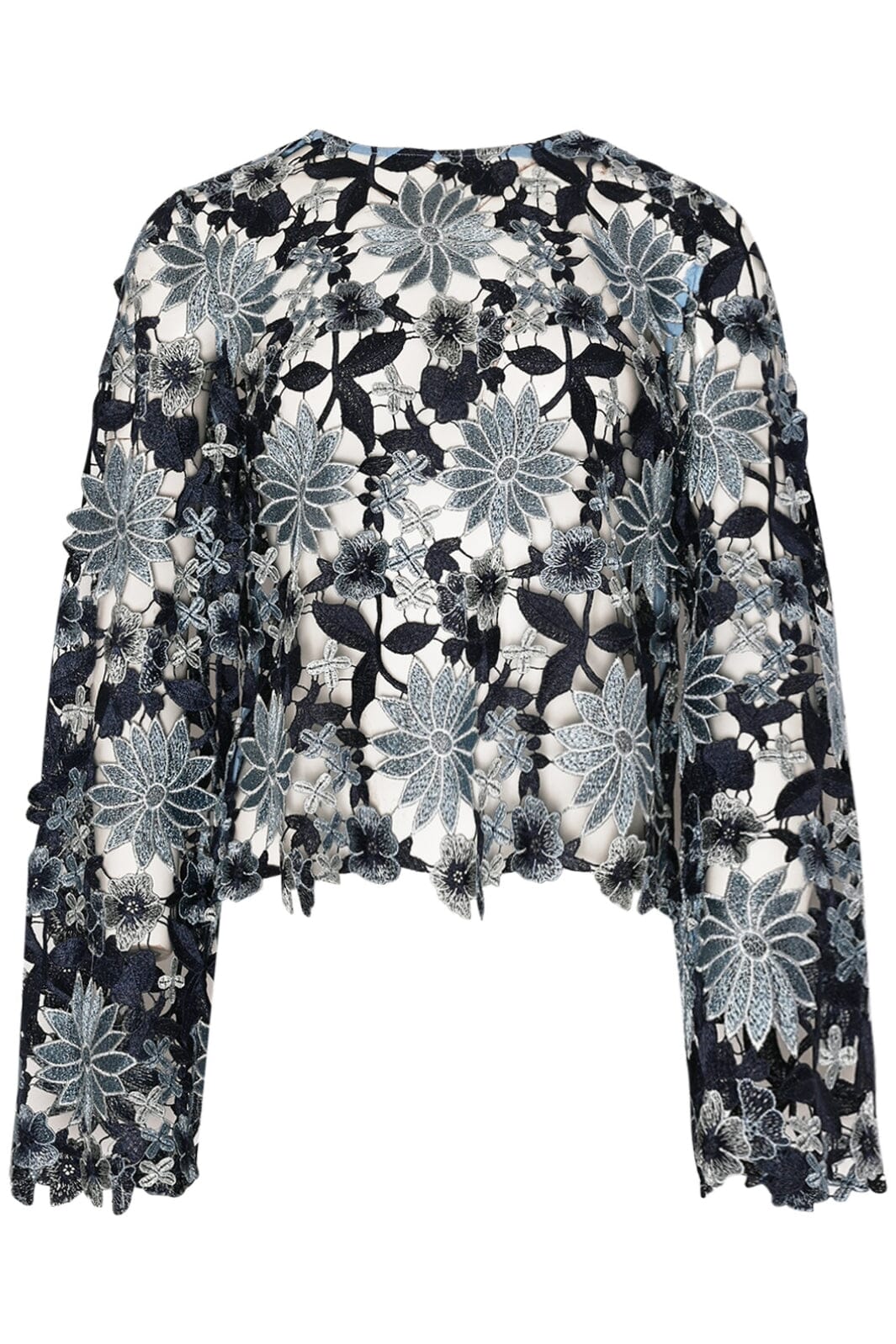 Noella - Kezzie Blouse - 1292 Dark Blue Mix