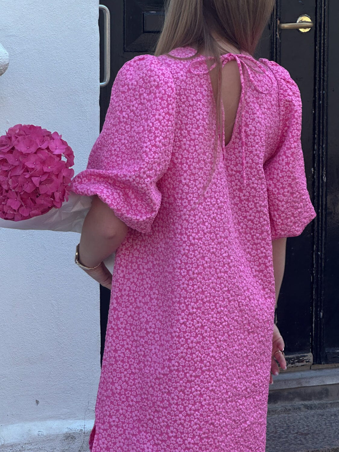 Forudbestilling - Noella - Reno Pastis Long Dress - 031 Bright Pink Kjoler