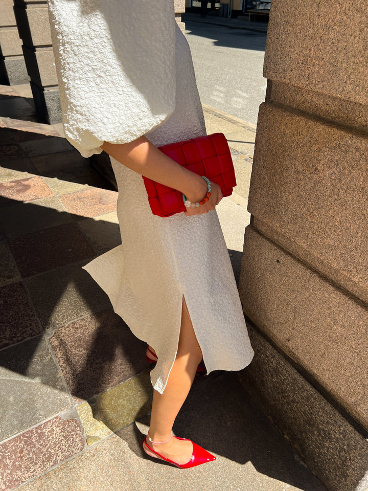 Forudbestilling - Noella - Reno Pastis Long Dress - Cream Kjoler