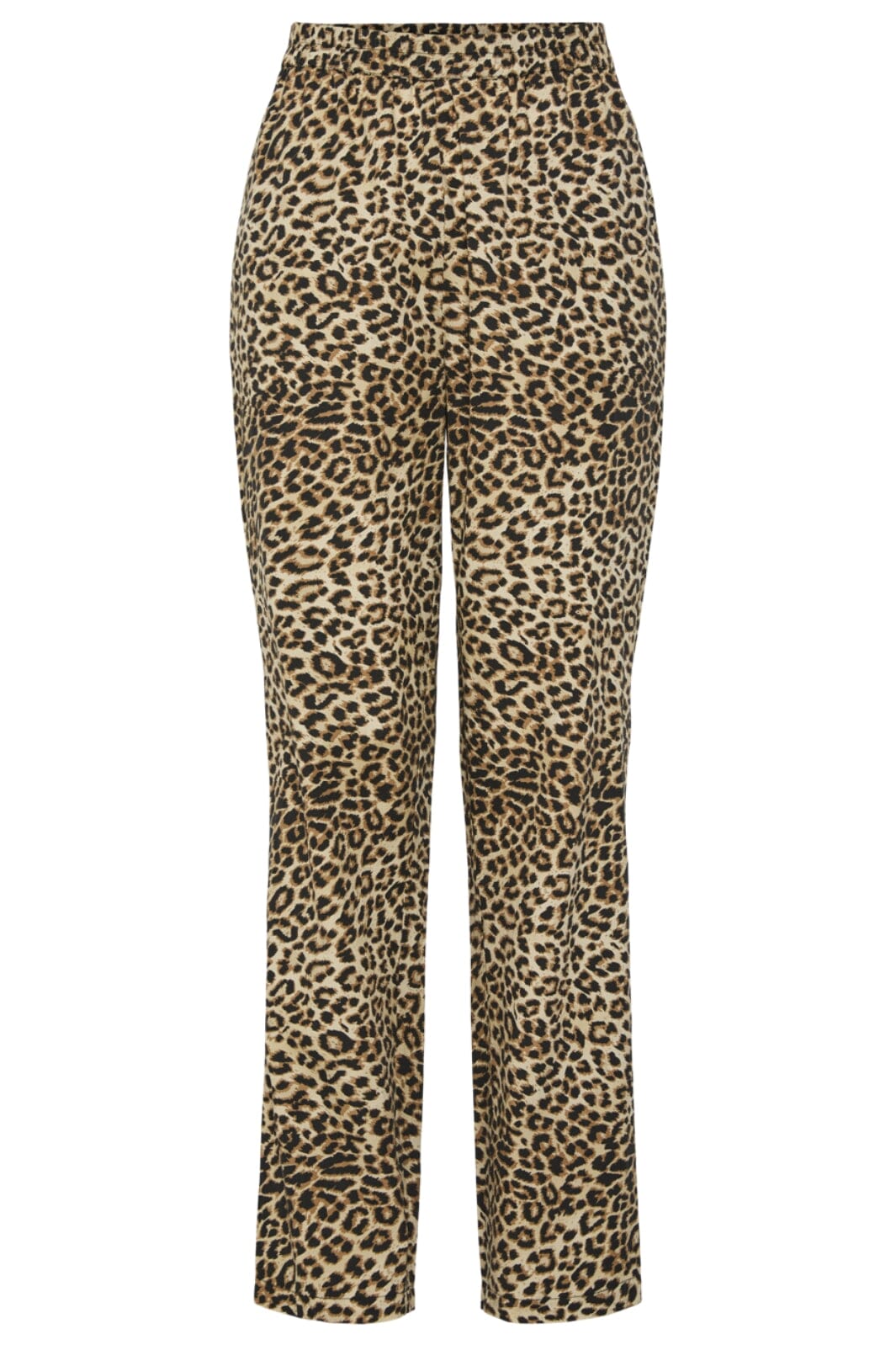 Forudbestilling - Pieces - Pcnancy Wide Pant - 4703541 Dove Leo Bukser