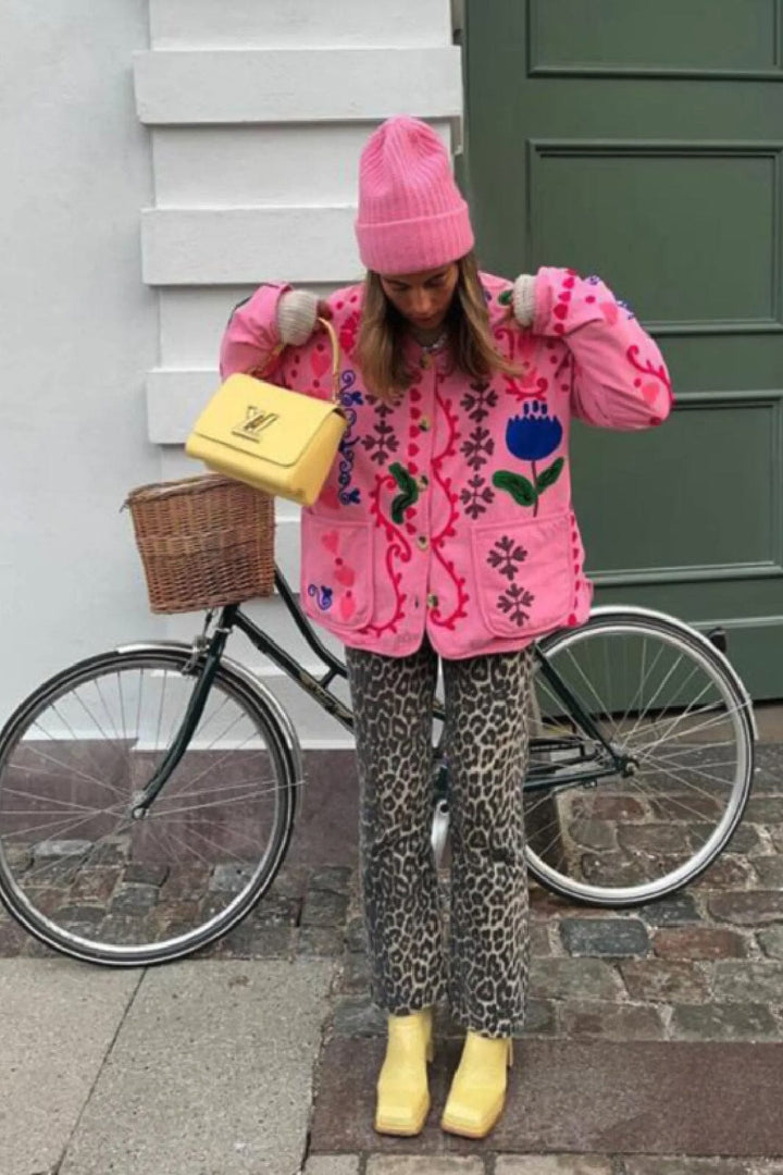 Forudbestilling - Sissel Edelbo - Maggie Suzani Jacket SE 1089 - Light Rose Jakker