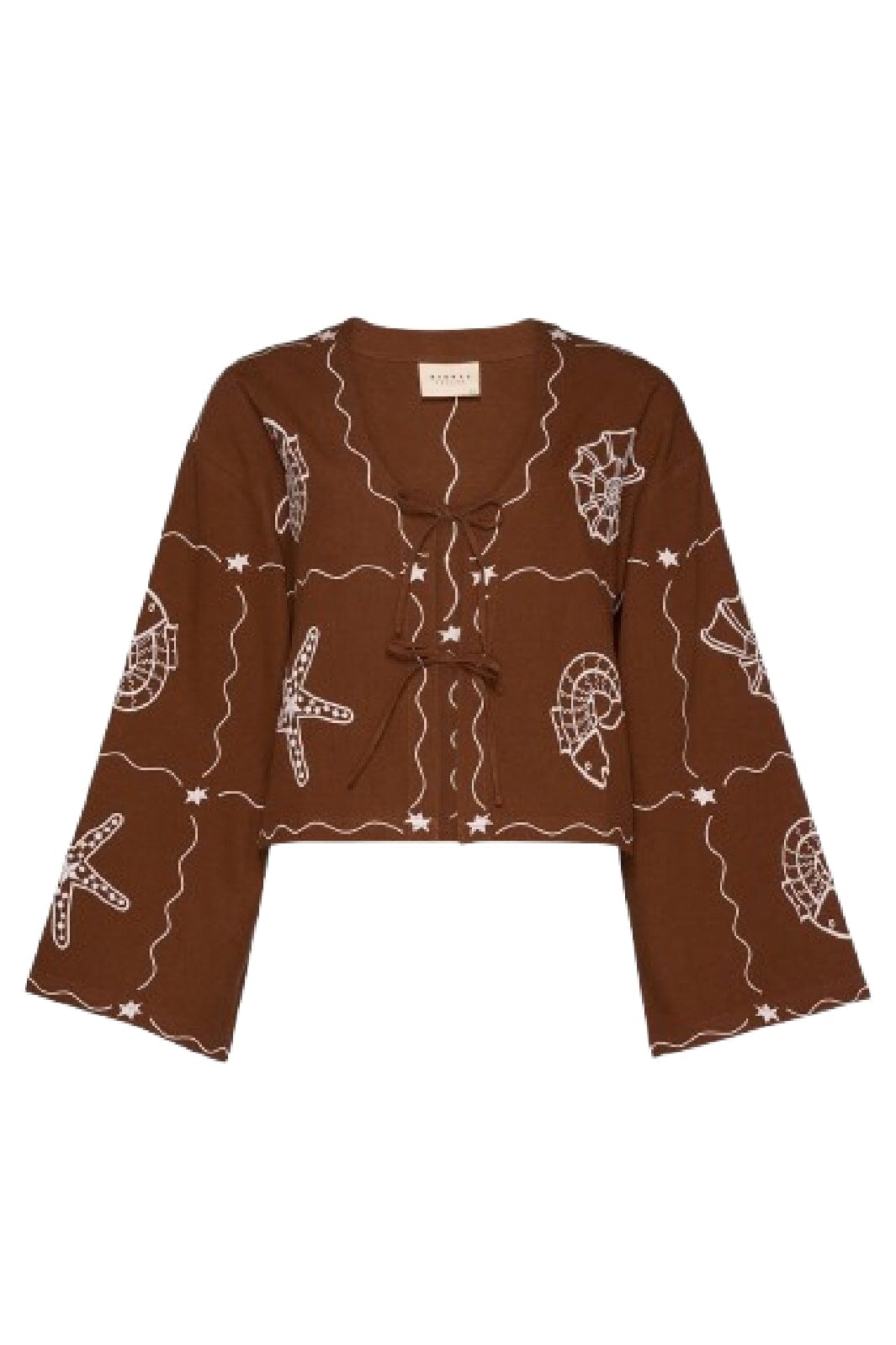 Sissel Edelbo - Seashell Top SE 1631 - Soft Brown