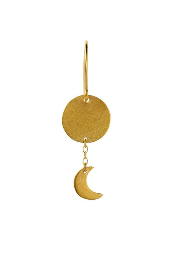 Stine A - Sun And Moon Earring - Single - 1359-02-S
