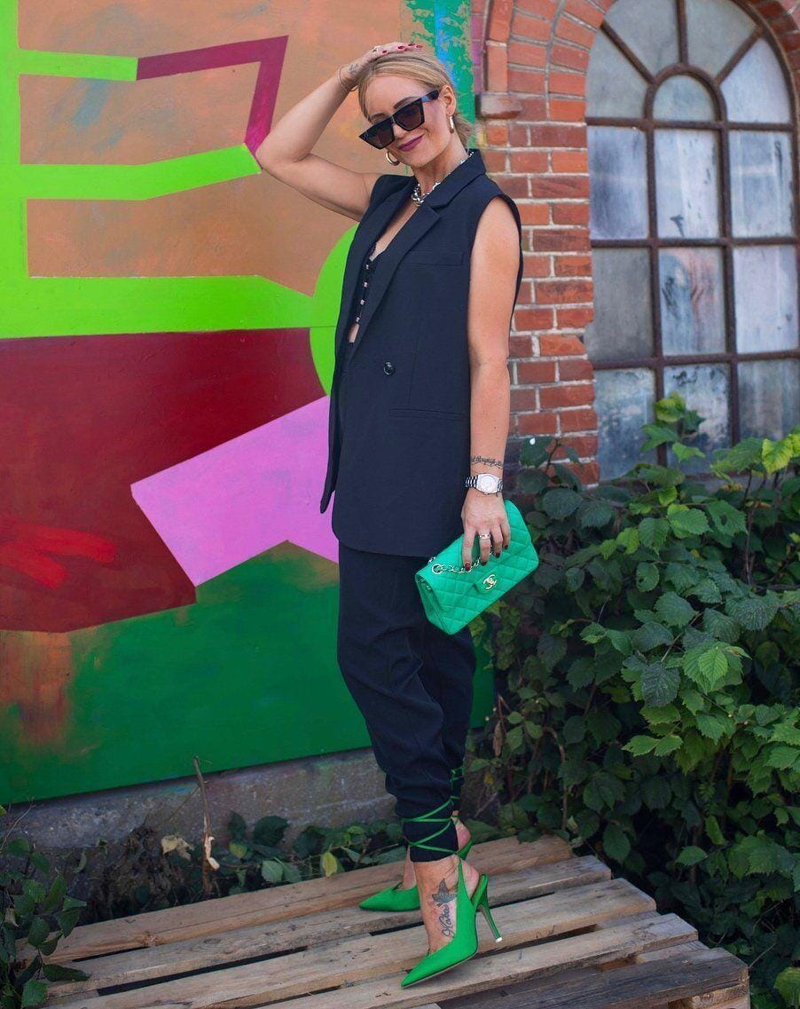 Valentin Studio - Pretty Pants 156622 - Black