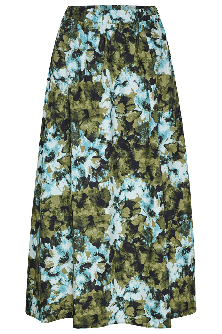 Gestuz - BlishaGz HW Skirt - Artistic Blue Flower Nederdele