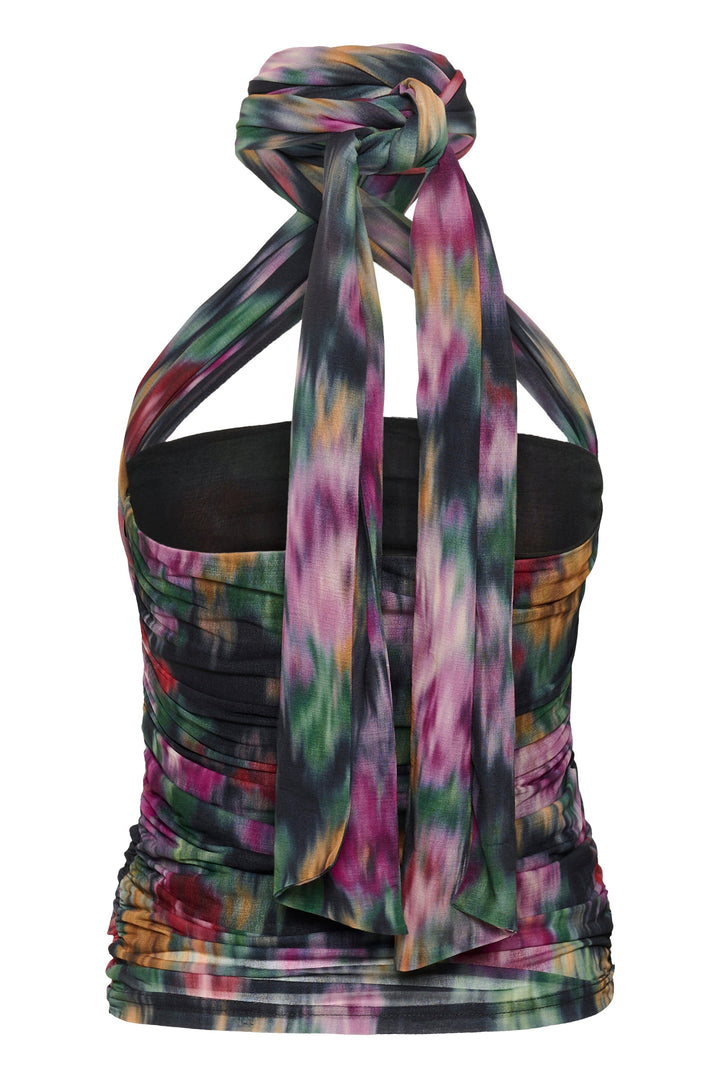 Gestuz - Gzfadia P Top 10910541 - 108294 - Red Faded Flower Toppe
