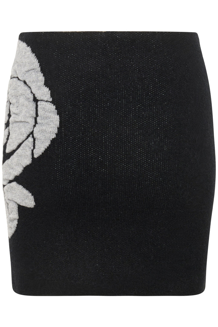 Gestuz - Gzrosaly Skirt 10910595 - 100017 - Black Nederdele