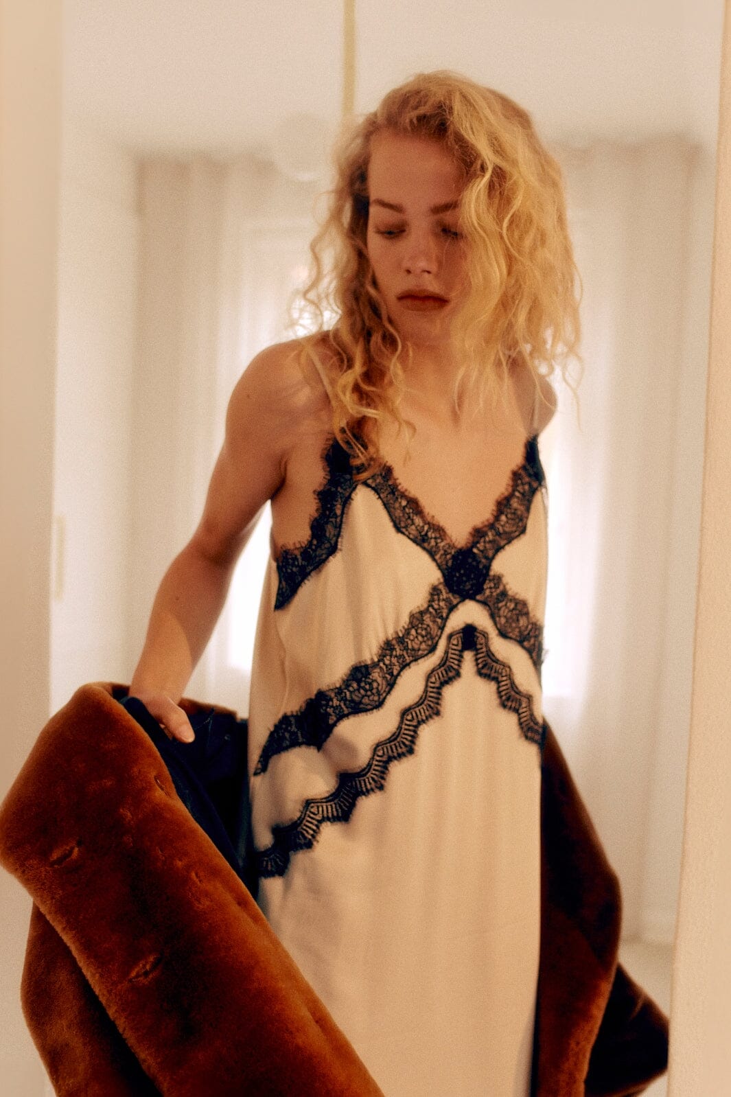 Gestuz - Sachigz Slip Dress - 130905 Birch Kjoler