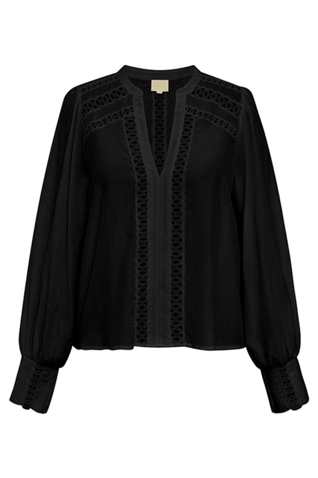 Gossia - Frejago Blouse G2637 - Black Bluser