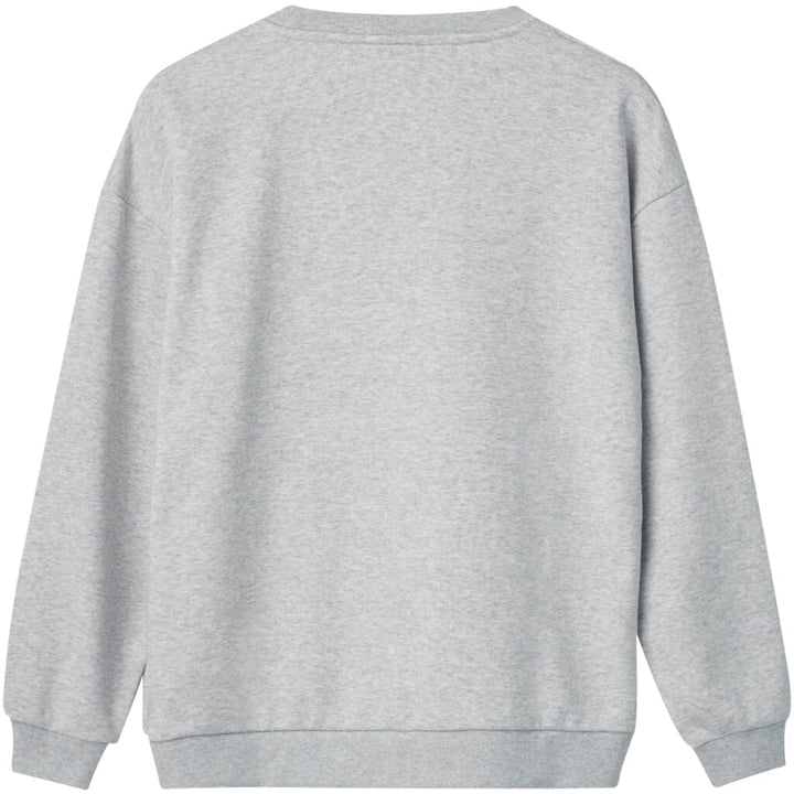 H2O - Base Woman Sweat O'Neck - 1020 Lt. Grey Mel Sweatshirts