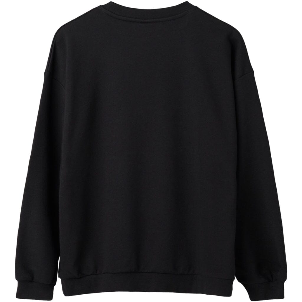 H2O - Base Woman Sweat O'Neck - 3500 Black Sweatshirts