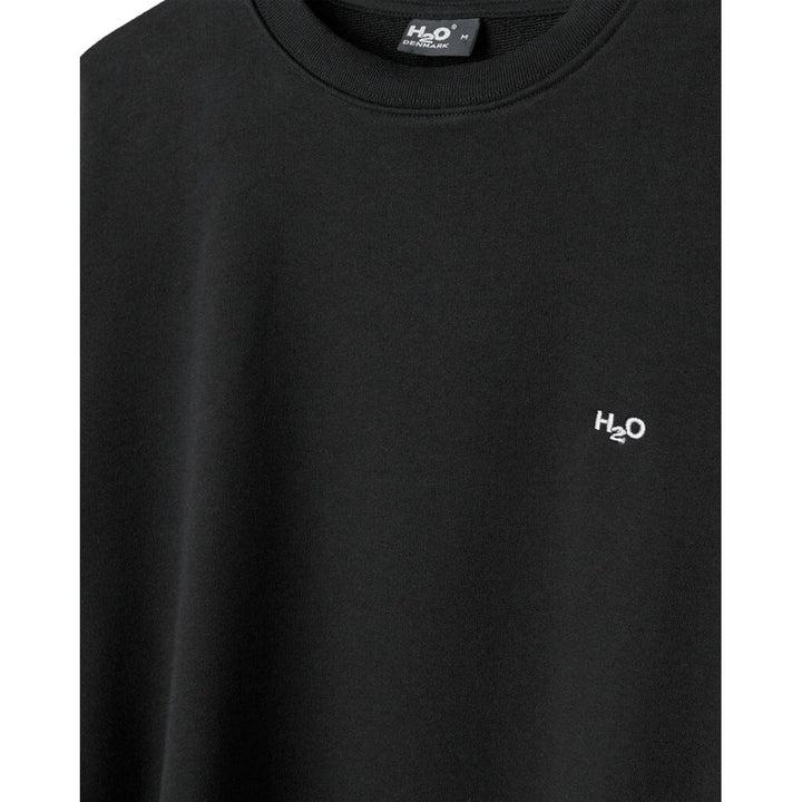 H2O - Base Woman Sweat O'Neck - 3500 Black Sweatshirts