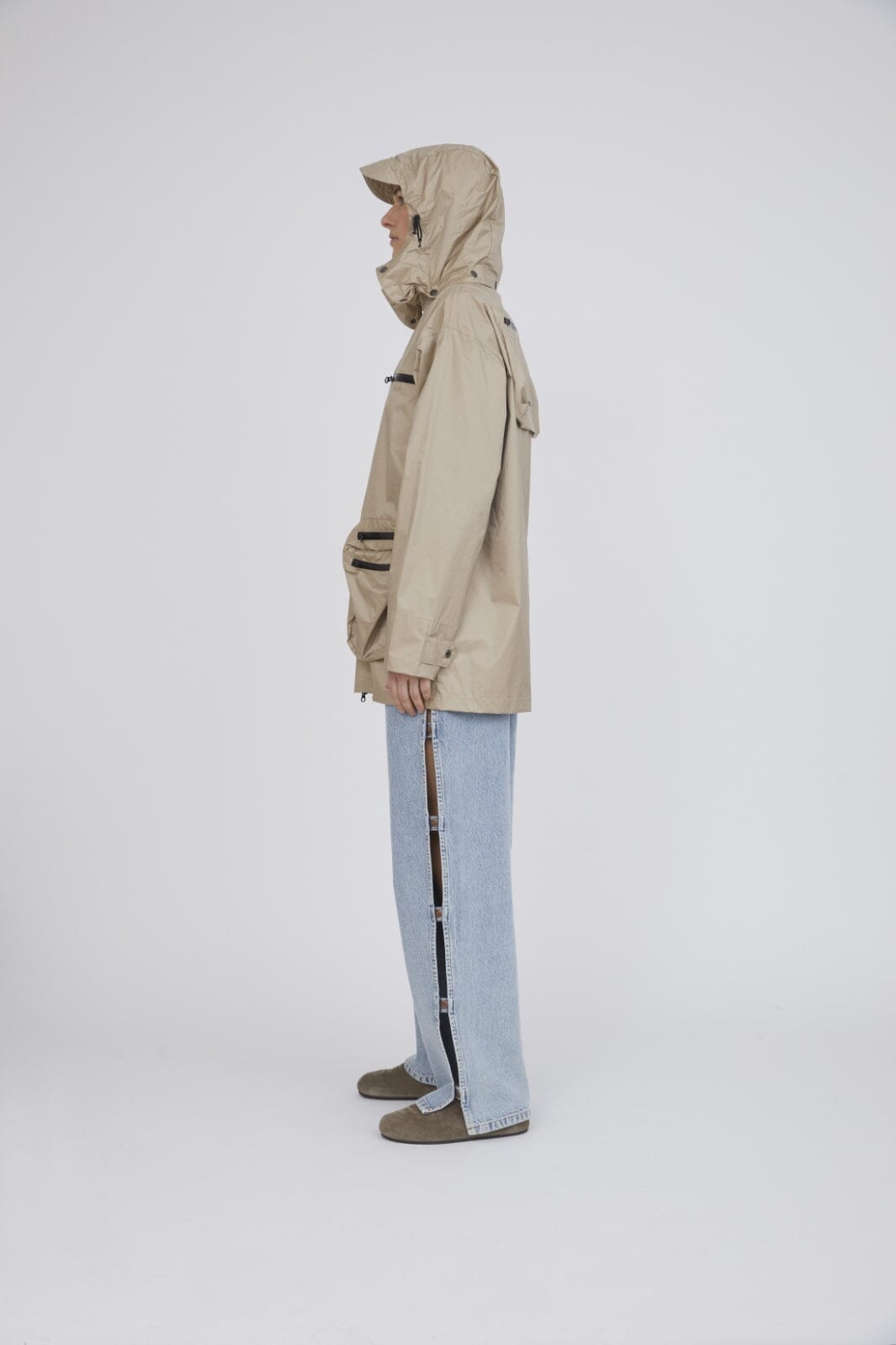 H2O Fagerholt - Tech3 Rain Coat - 3570 Sand Regntøj