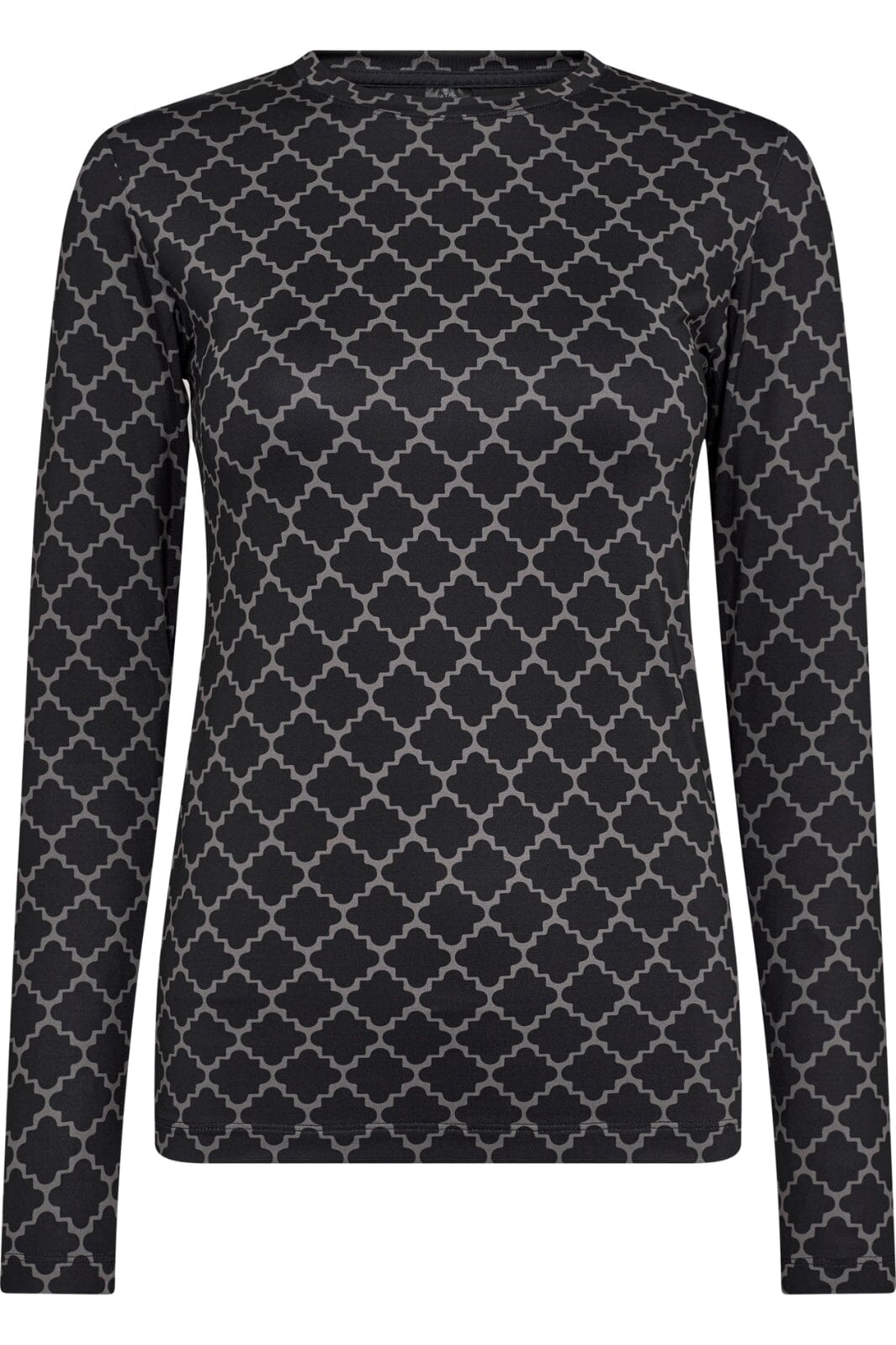 Hype The Detail - Printed Blouse 200-14 - 37 Sort
