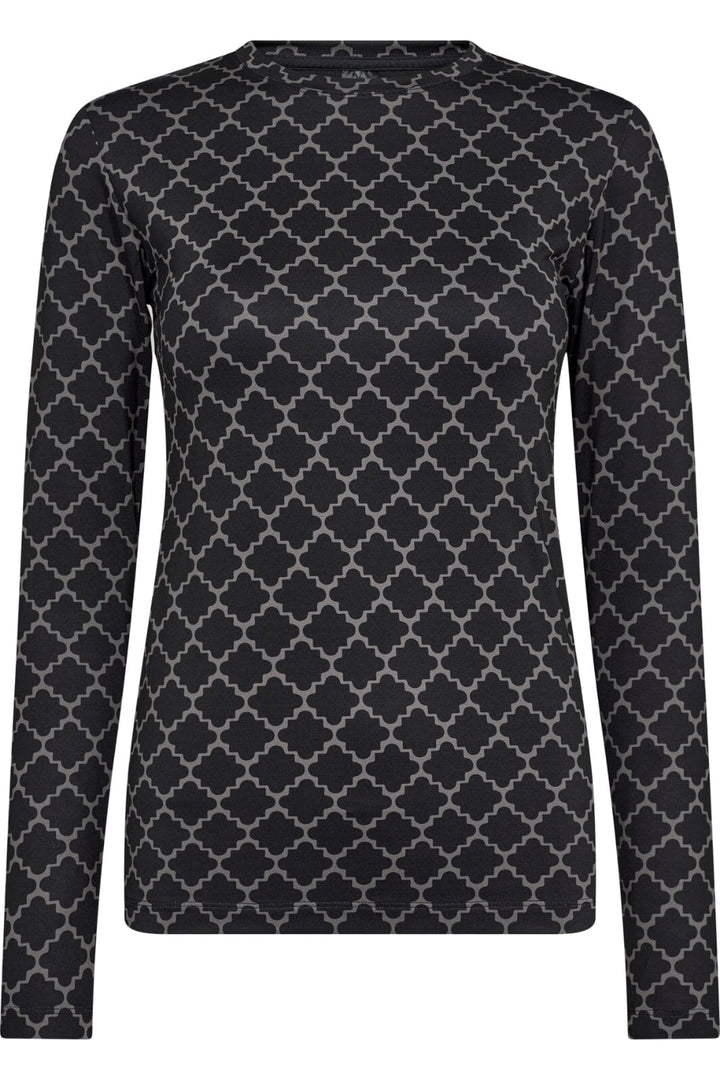 Hype The Detail - Printed Blouse 200-14 - 37 Sort