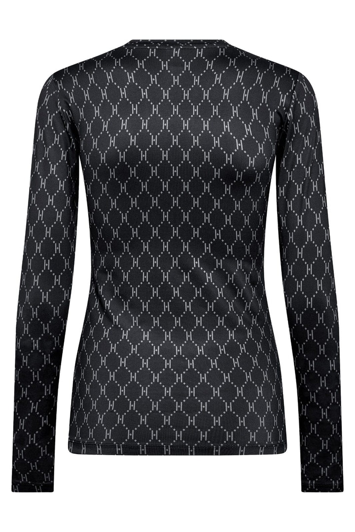 Hype The Detail - Printed Blouse 200-14 - 50 - Black