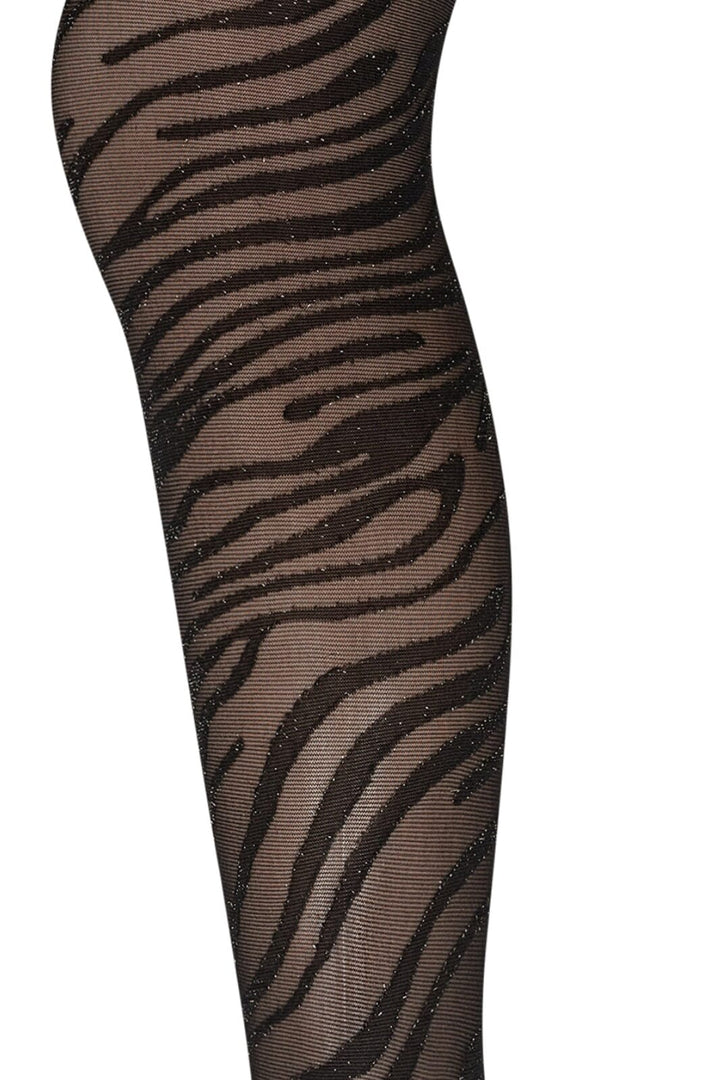 Hype The Detail - Tight Zebra 30 D 16067-77 - 1102 Golden Strømpebukser