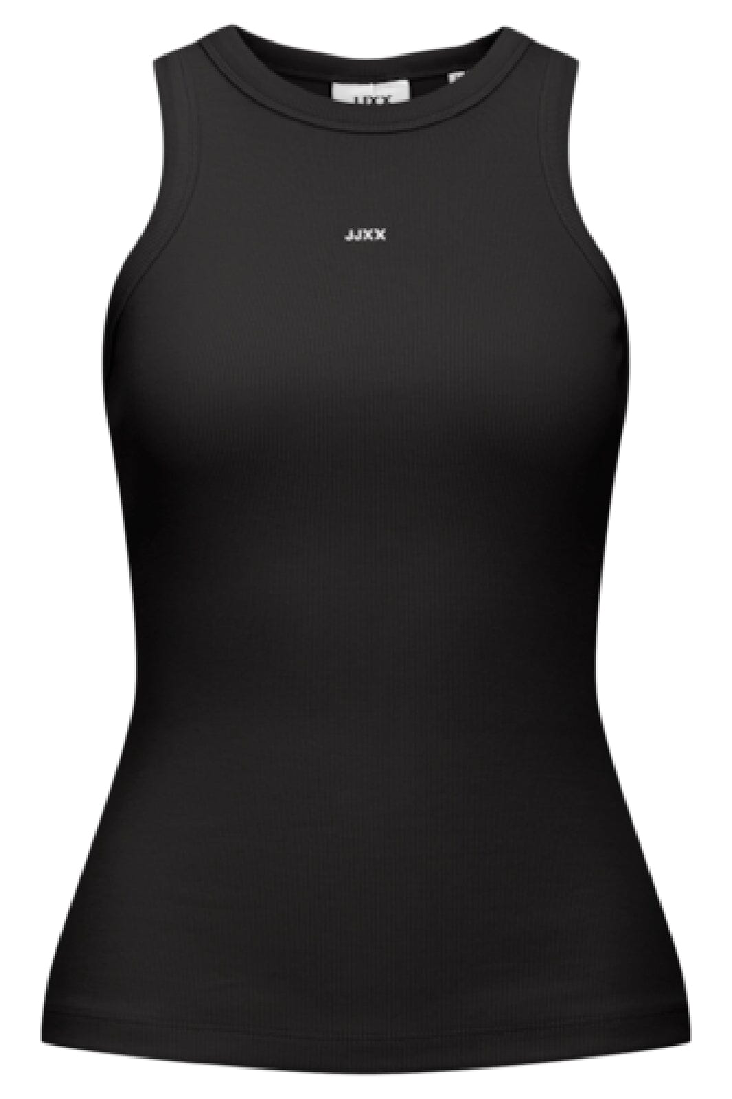 Jjxx - Jxforest Str Sl Logo Rib Top Styd - 4663972 Black Jjxx Logo