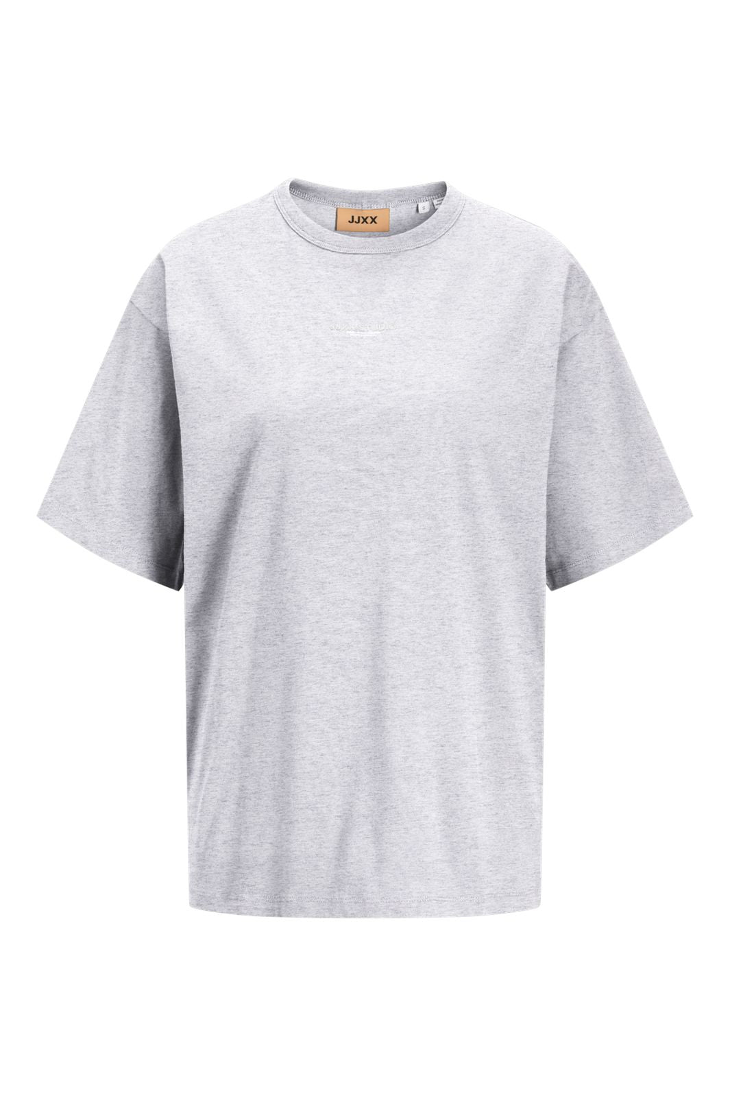 Jjxx - Jxstudio Vesterbro Loose Tee - 4867444 Light Grey Melange Bright White Jjxx Logo