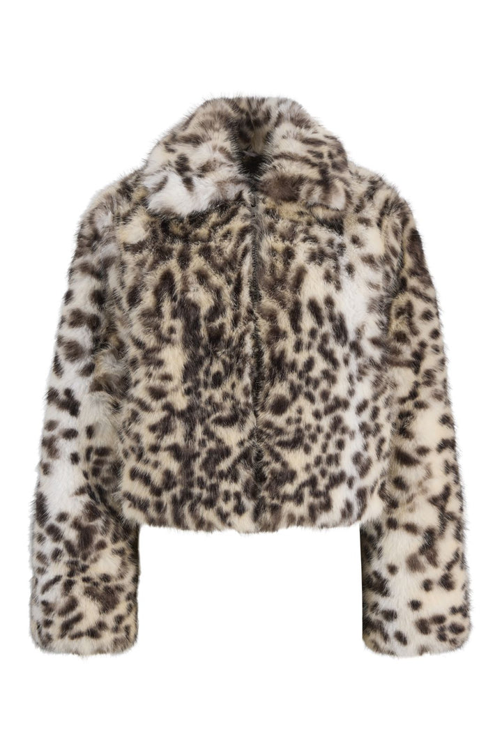 Jjxx - Jxtania Leo Jacket - 4902041 Bone White Leopard