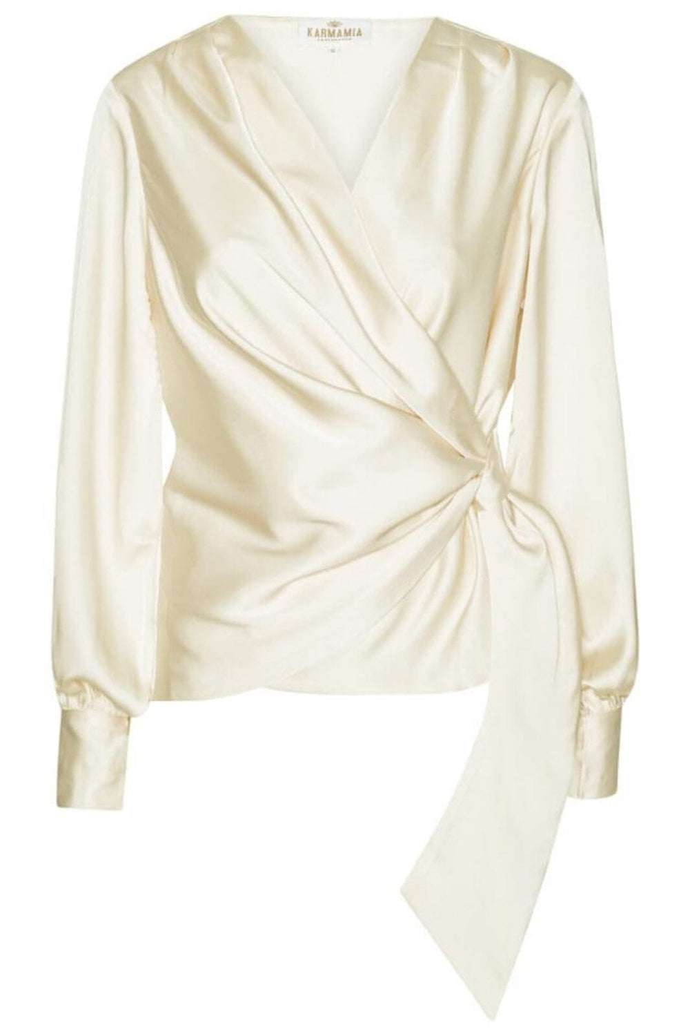 Karmamia - Ines Blouse 2040 - Semi Rich Ivory Bluser