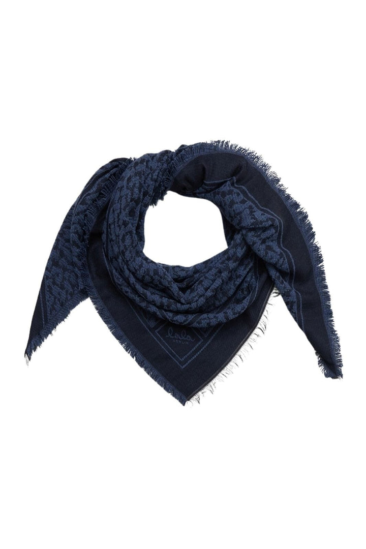 Lala Berlin - Triangle Annye 10017359 - Navy Tørklæder