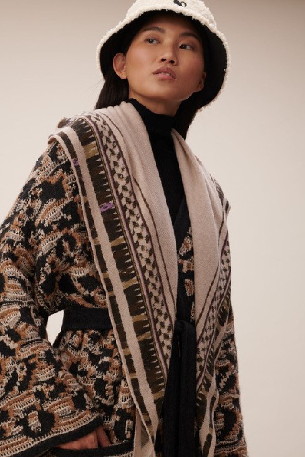 Lala Berlin - Triangle Tassel Kufiya - Tassel Dune