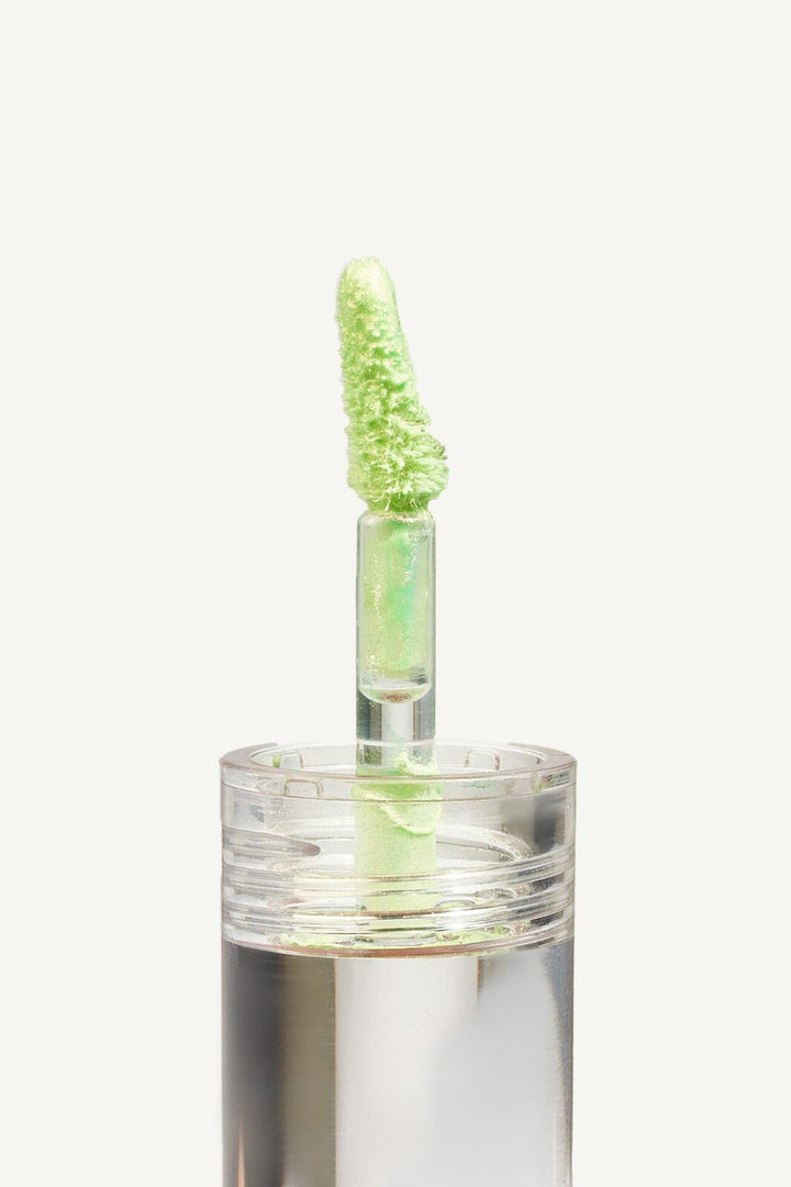 Le Mini Macaron - Stardust Liquid Nail Powder - Cosmic Green Neglelak