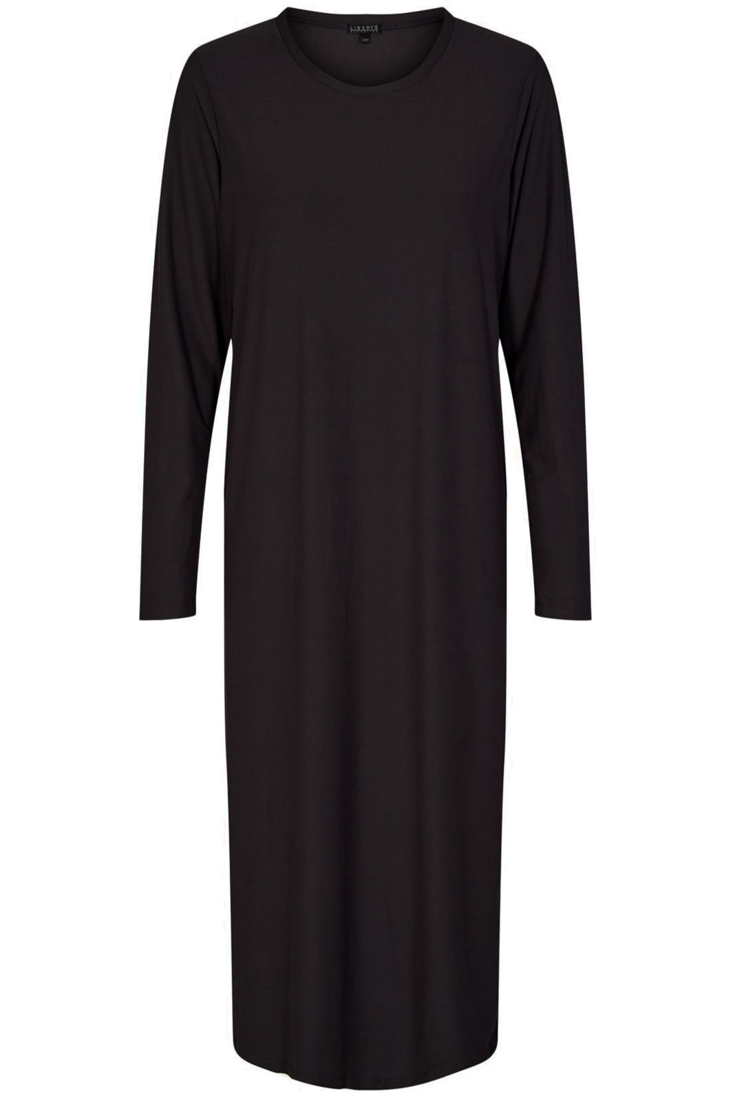 Liberte - Alma LS T-shirt Dress - Black