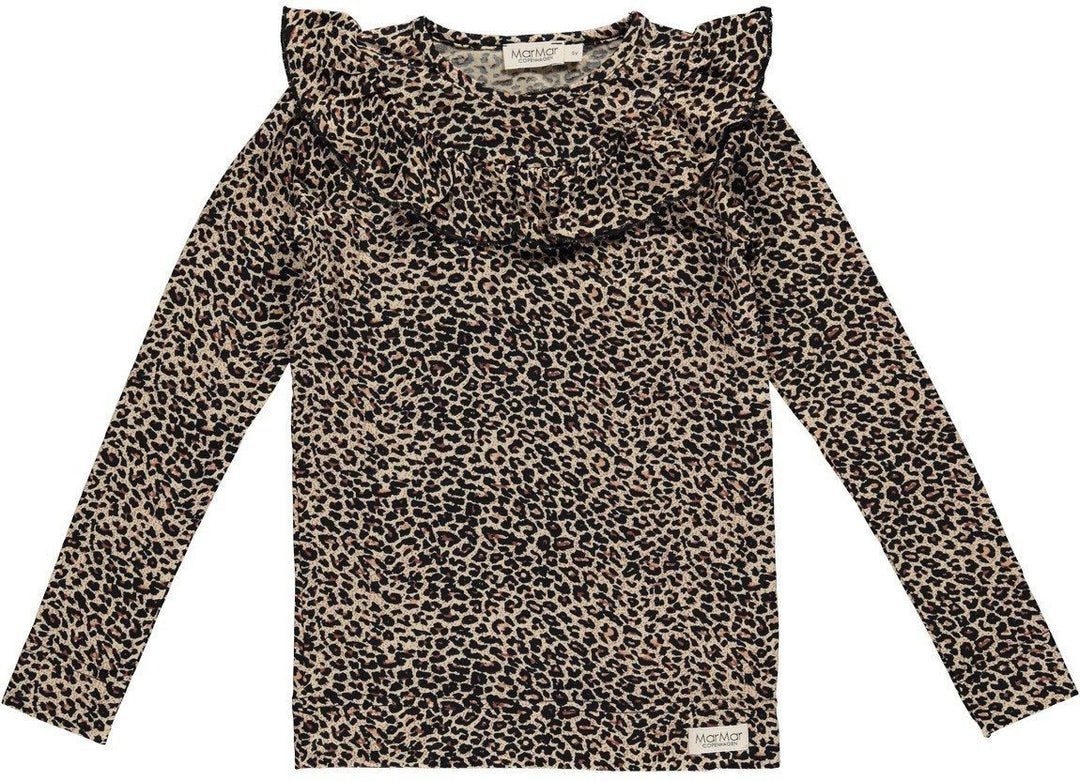 MarMar - Leo - Bluse med flæser