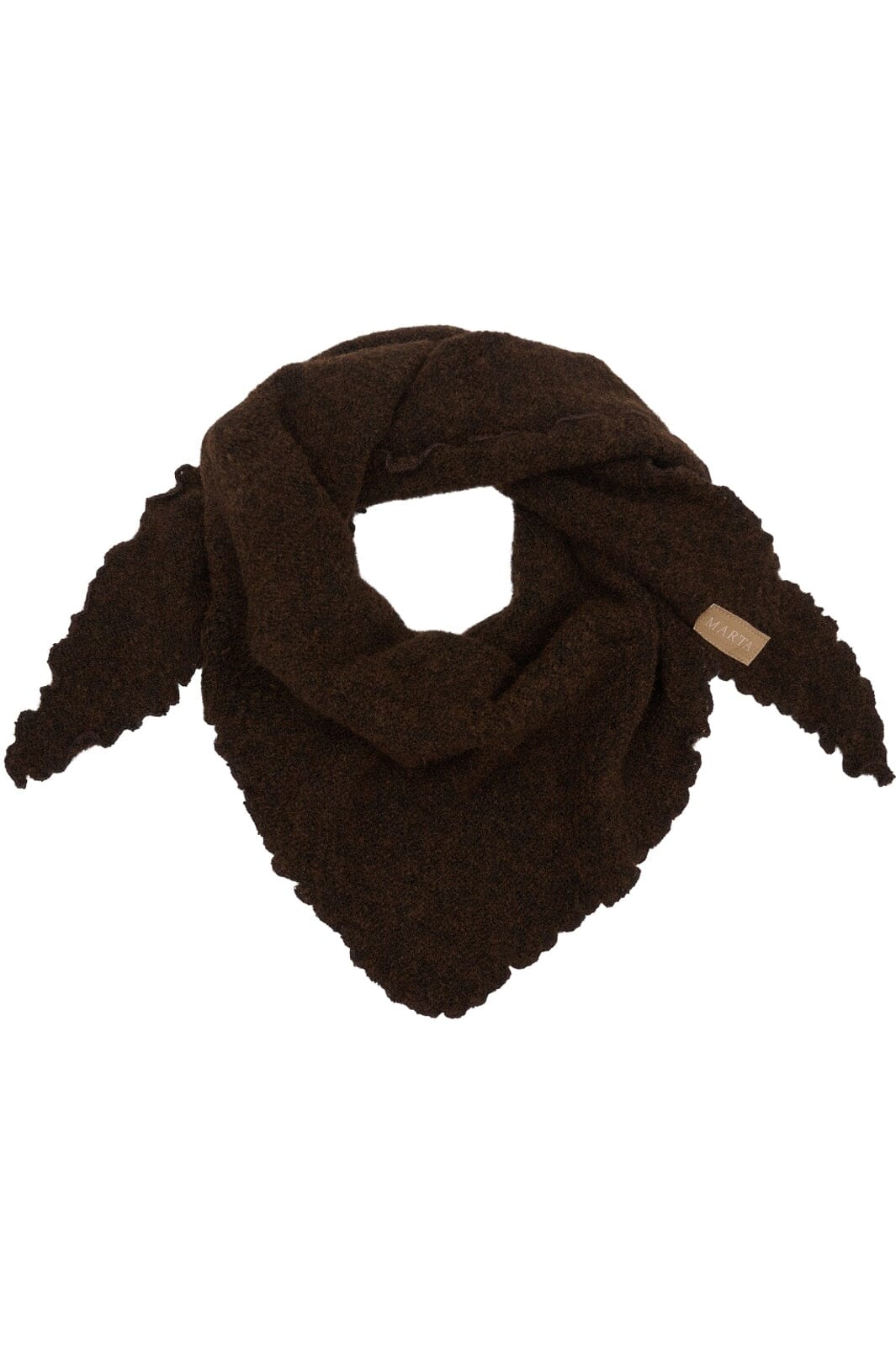 Marta Du Chateau - Mdcagnete Scarf 172-1100 - Brown
