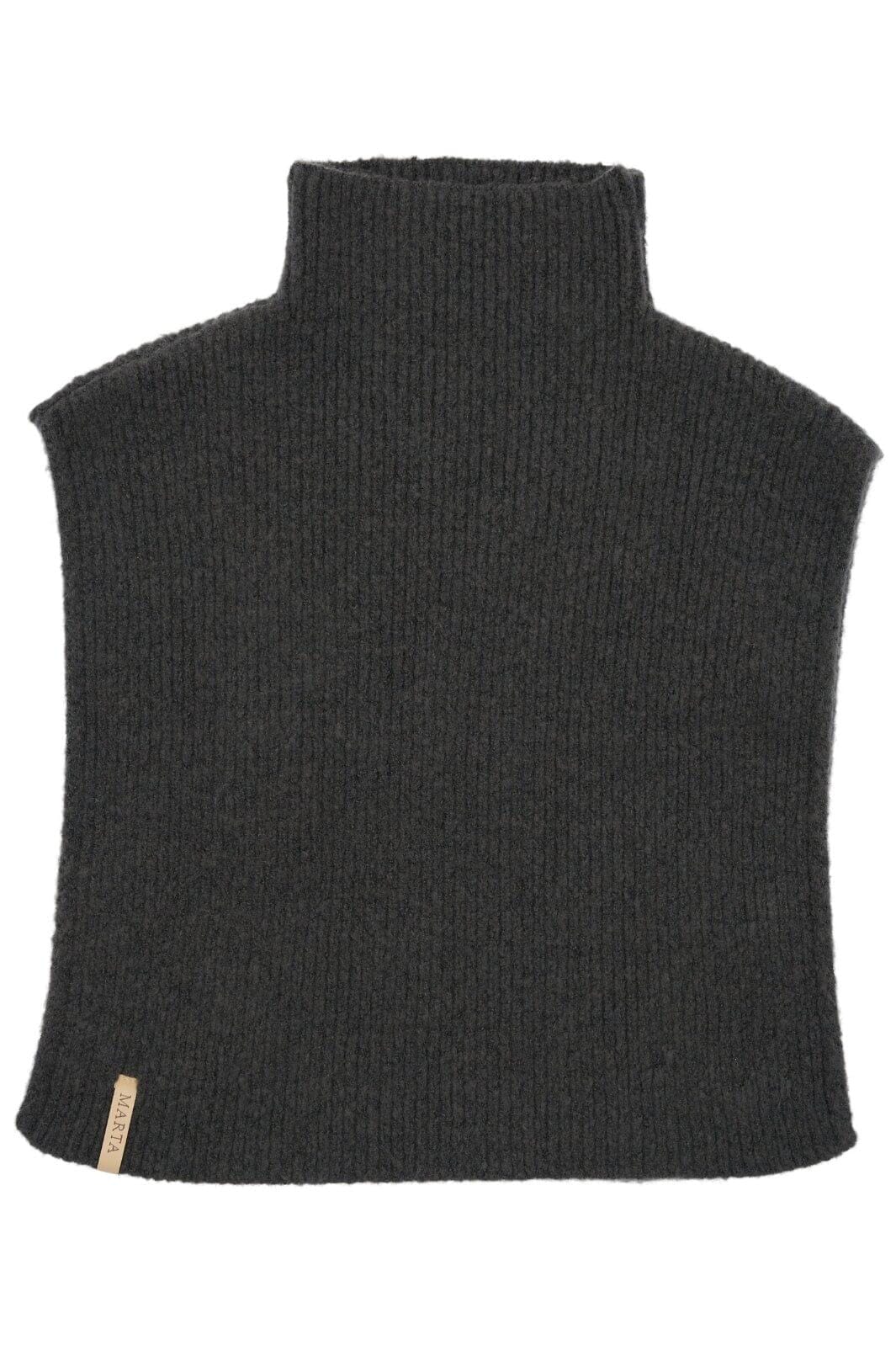 Marta Du Chateau - Mdcoline Scarf FMSW4797 - Dark Grey Tørklæder