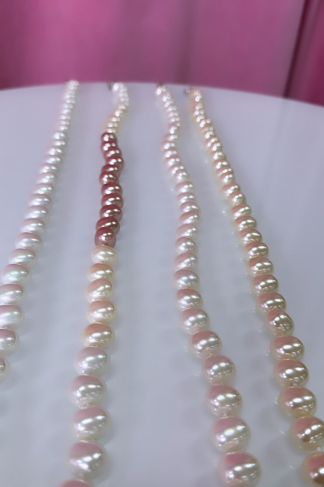 Mellow Moon - Pearl Necklace N1612 - White