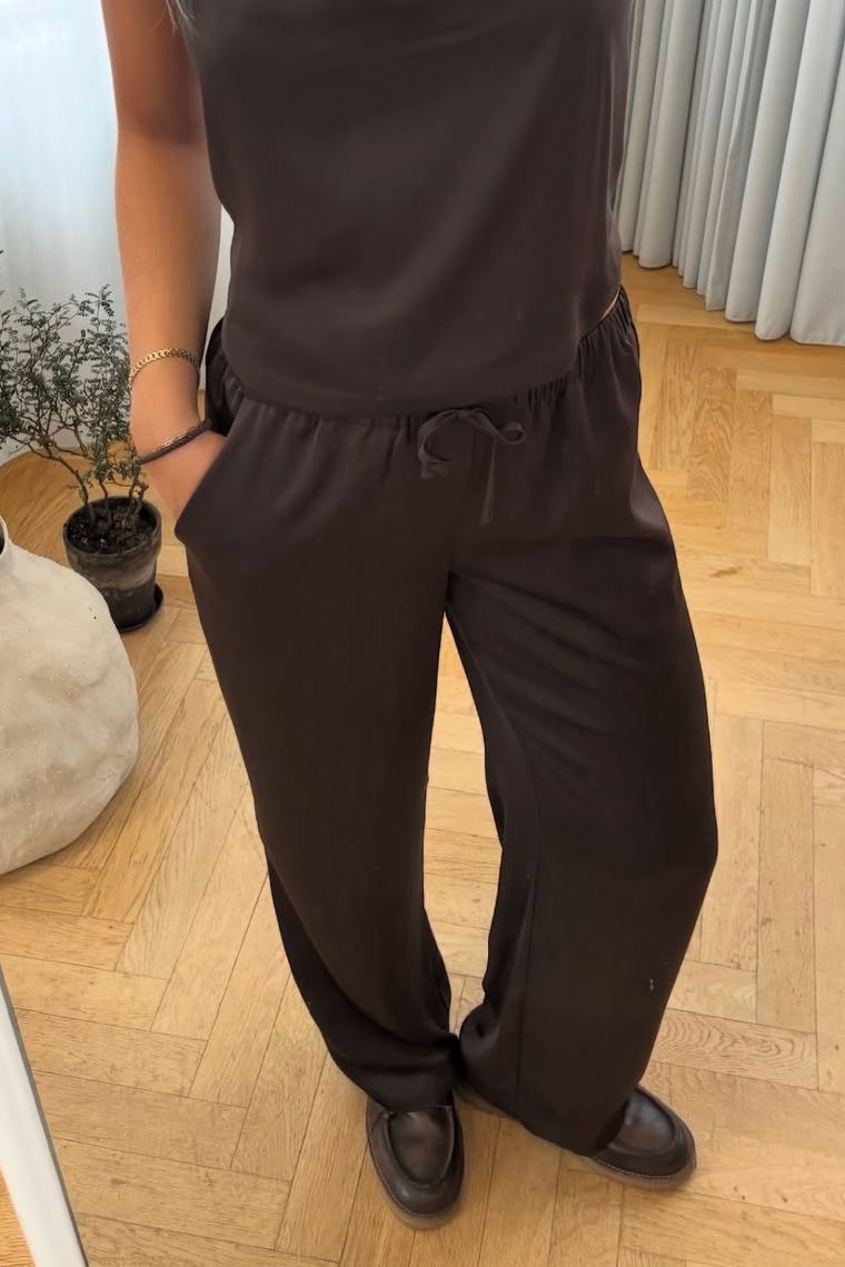 Modström - Timmiemd Pants 59316 - 5508 - Seal Brown Bukser