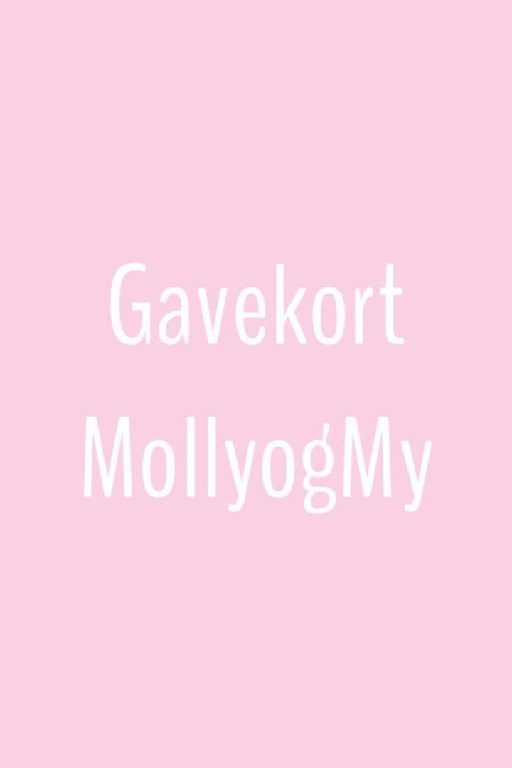 Molly&My gavekort - Print selv udgave