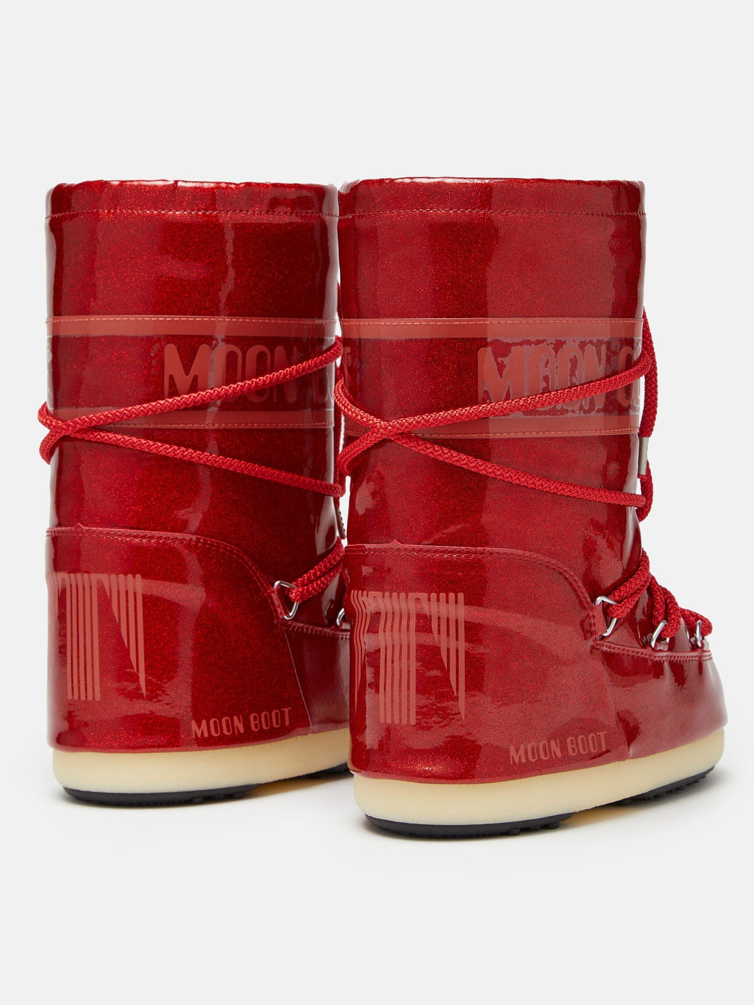 Moon Boot - Mb Icon Jr Glitter - D001 Red Støvler