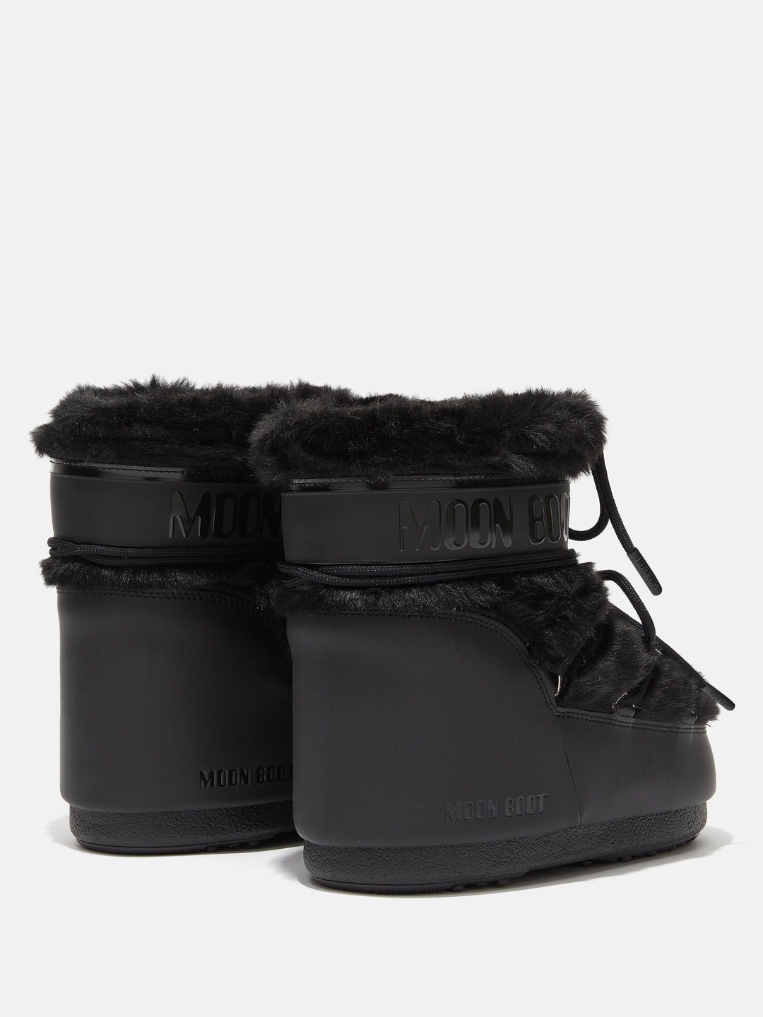 Moon Boot - Mb Icon Low Faux Fur - N001 Black Støvler