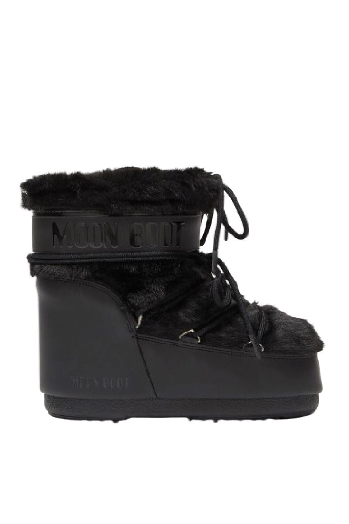 Moon Boot - Mb Icon Low Faux Fur - N001 Black Støvler