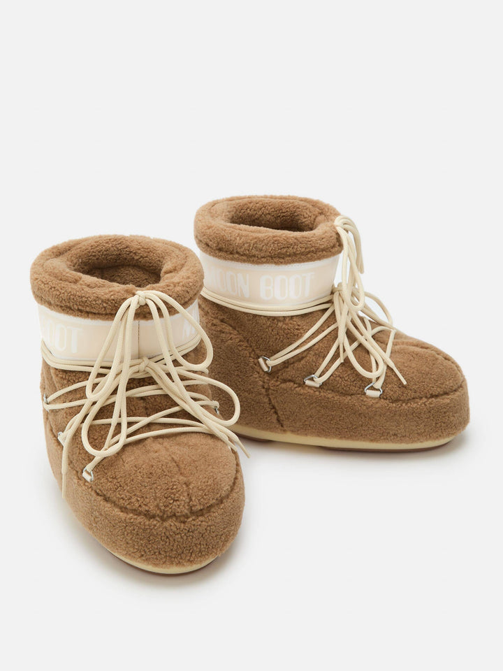 Moon Boot - Mb Icon Low Fleece 80D1409700 - M047 Camel Støvler