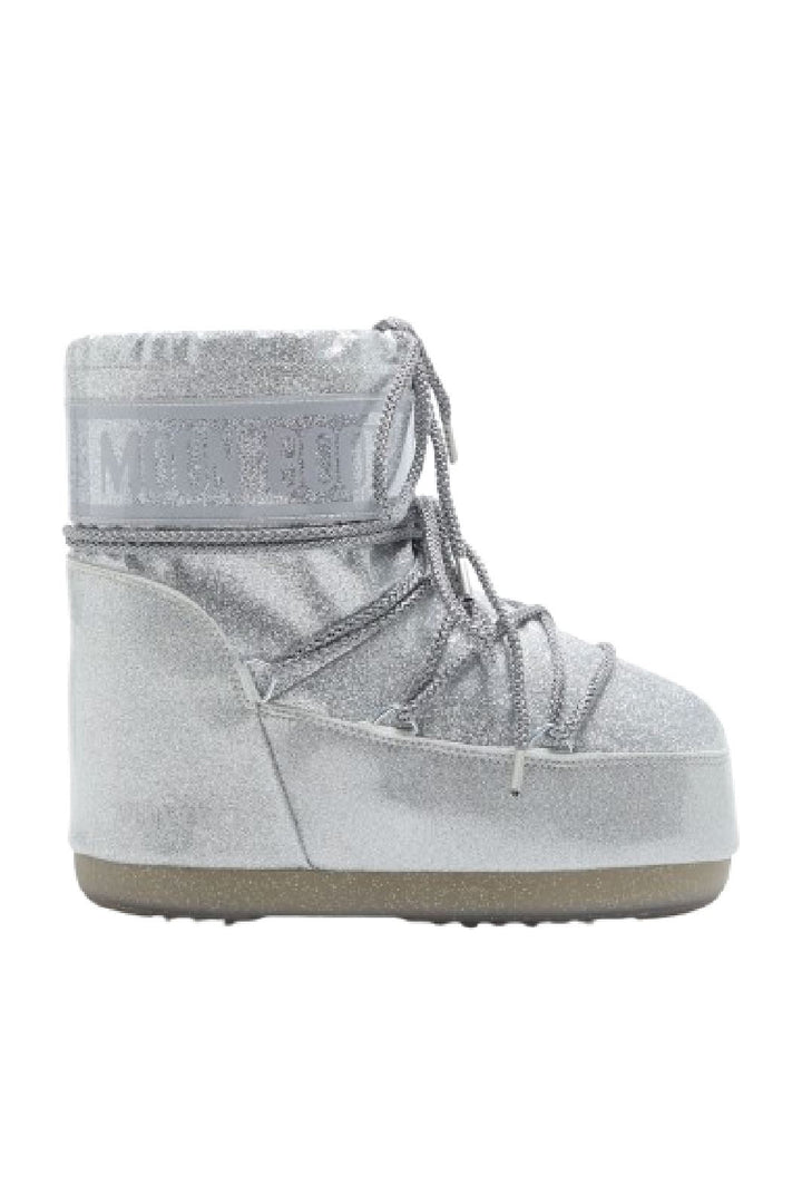 Moon Boot - Mb Icon Low Glitter - H001 Silver Støvler