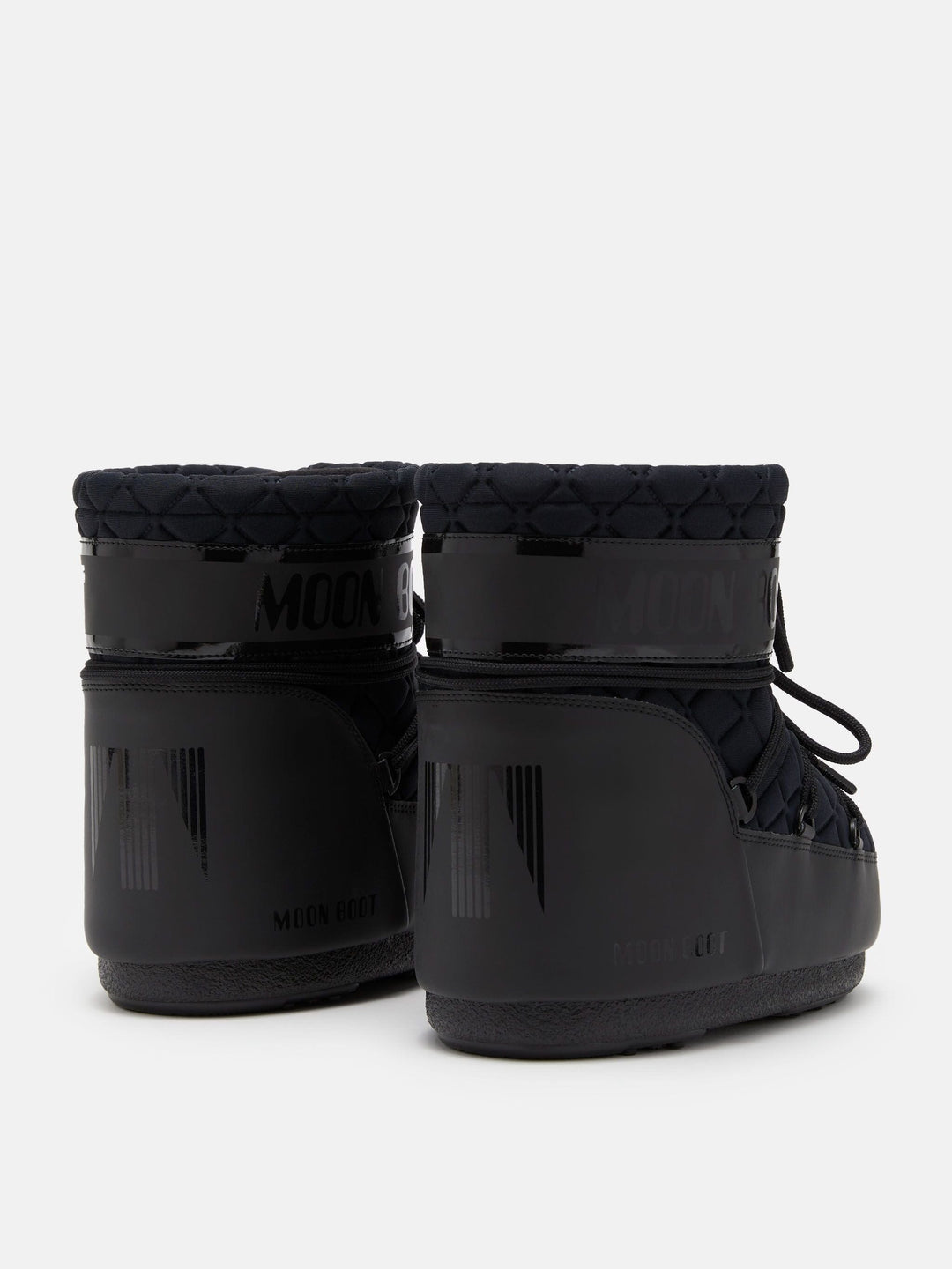 Moon Boot - Mb Icon Low Quilt - N001 Black Støvler