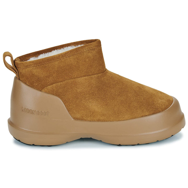 Moon Boot - Mb Luna Low Boot Suede - M008 Cognac Støvler