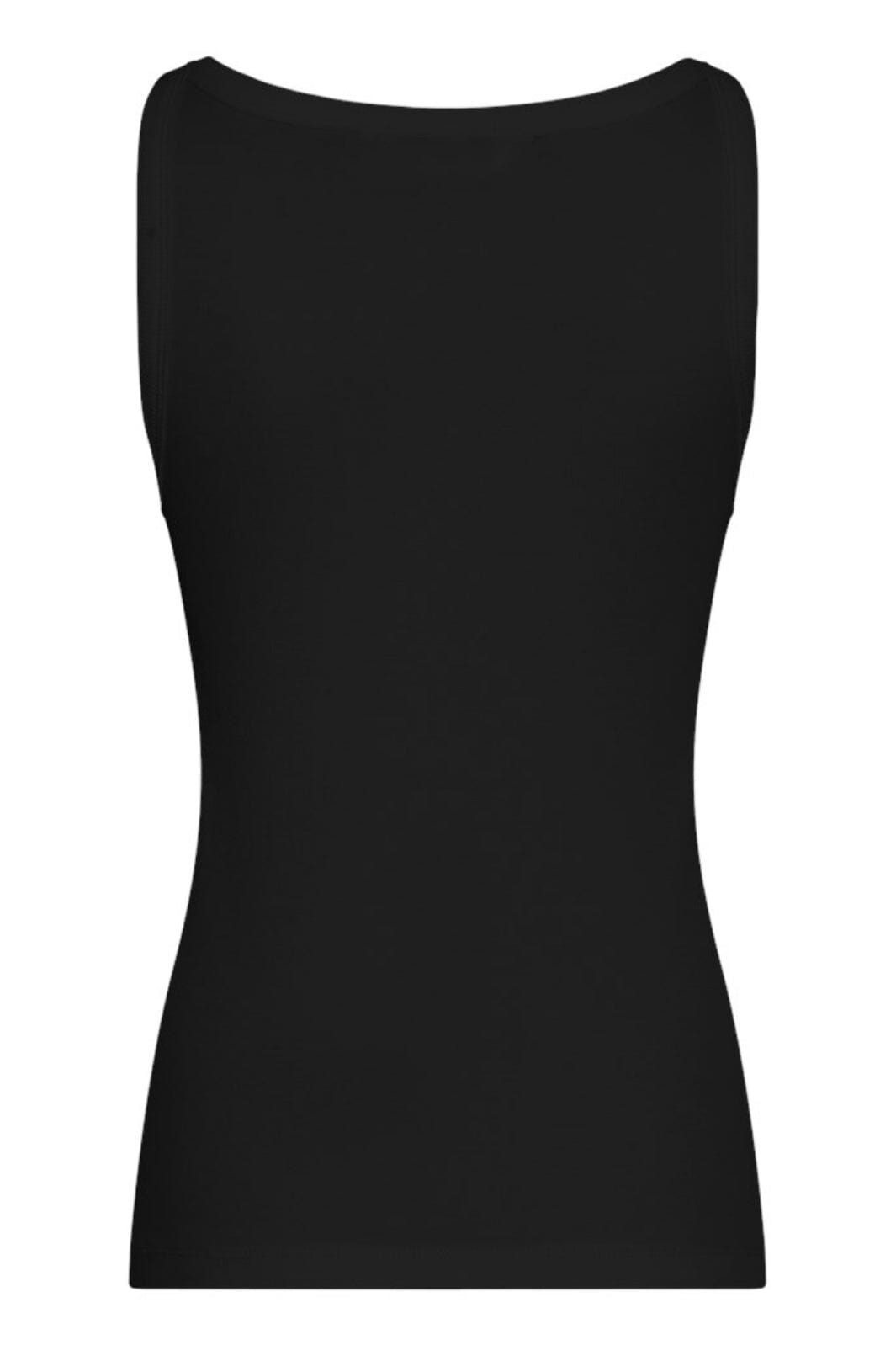 Moss Copenhagen - Mschgubbe Rasmia Icon Sl Top 19159 - Black B White Toppe