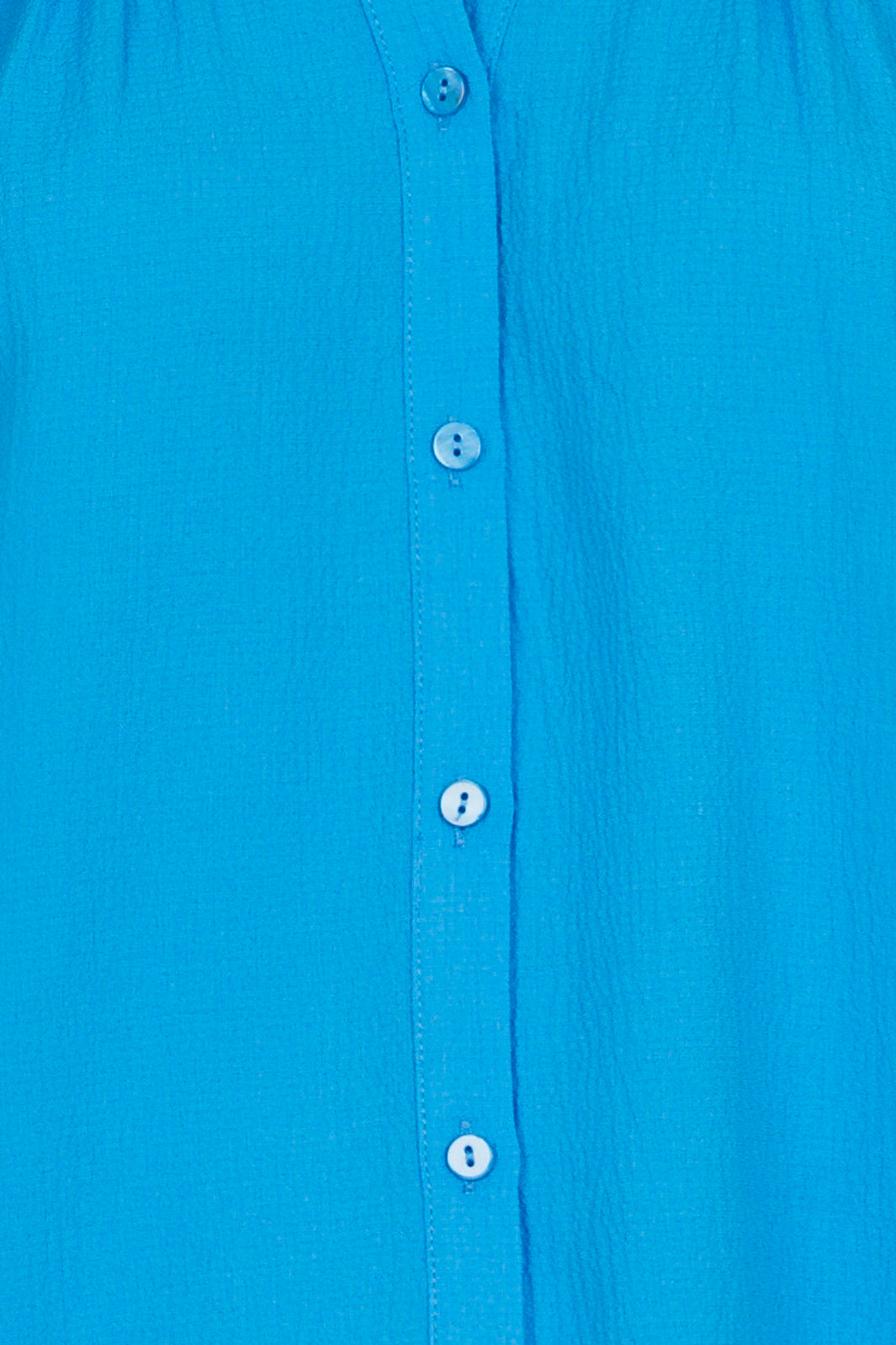 Neo Noir - Camisa Solid Blouse - Blue