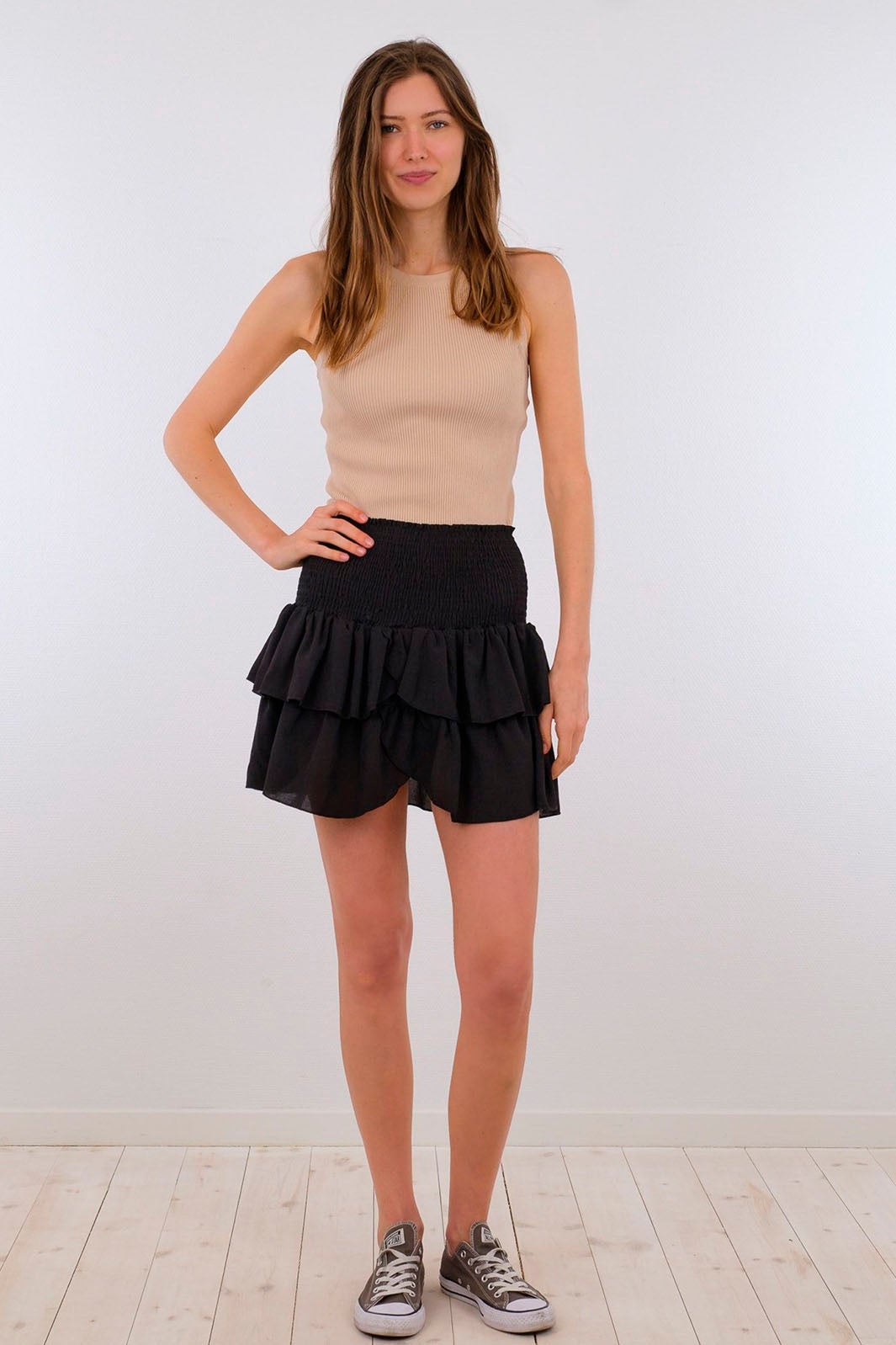 Neo Noir - Carin R Skirt - Black Nederdele