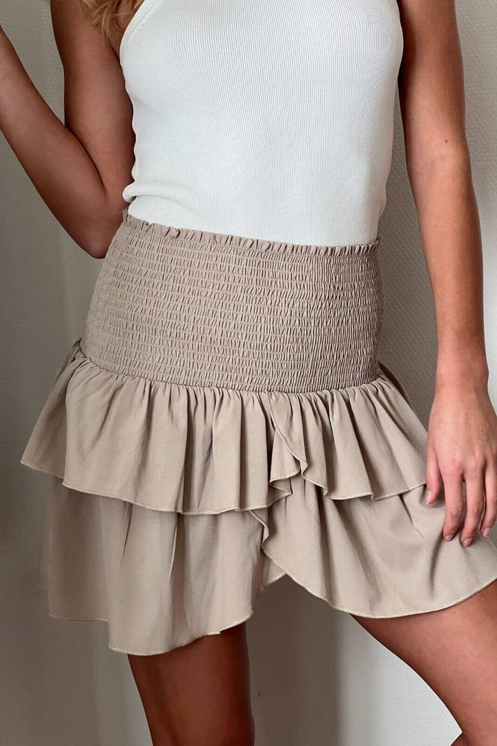 Neo Noir - Carin R Skirt - Sand Nederdele