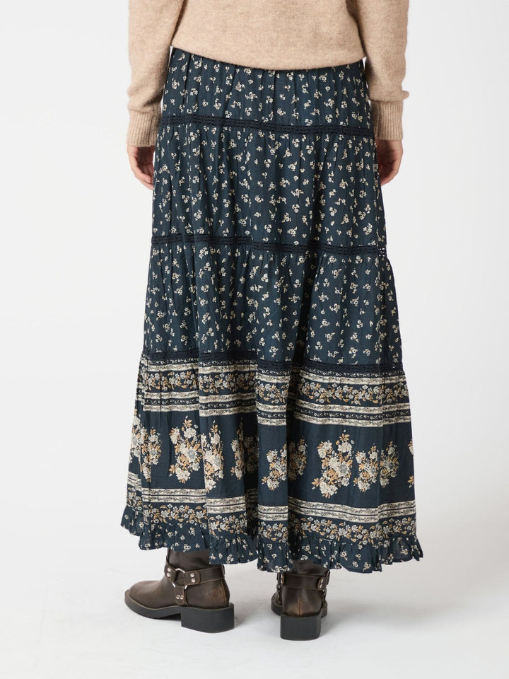 Neo Noir - Felicia Mini Border Skirt 162569 - Camel Nederdele