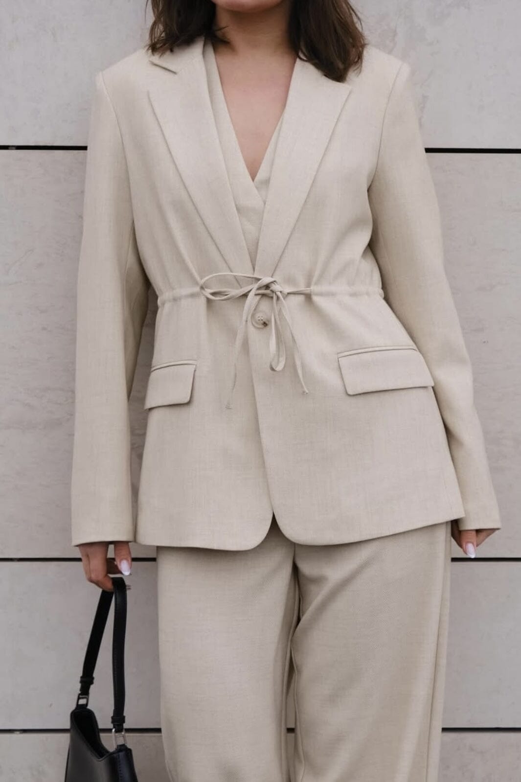 Neo Noir - Jemmie Melange Blazer 165068 - 976 - Beige Melange Blazere