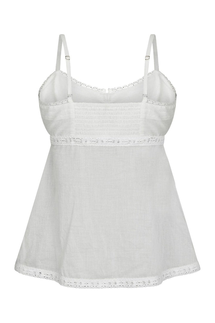 Neo Noir - Nimissa S Voile Top 165643 - 120 - White